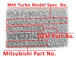 mitsubishi turbo azonositasa